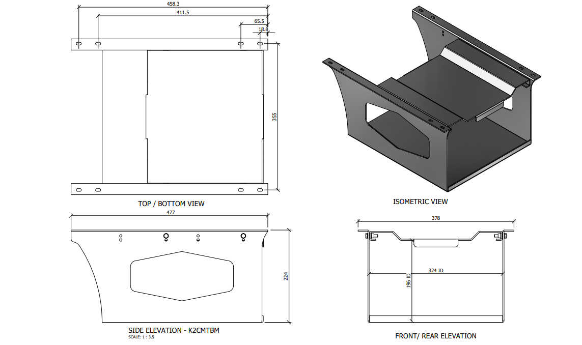 Kimberley2Cape Marine Travel Buddy Oven Mount