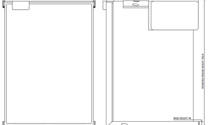 Kimberley2Cape Upright Fridge Mounts